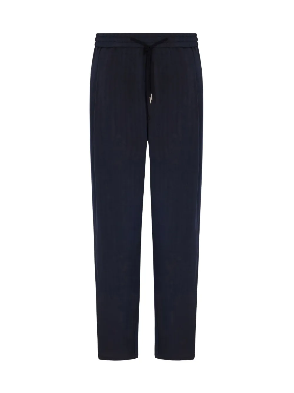 Giorgio Armani elasticated-waistband trousers - Blauw