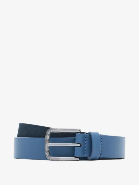 Giorgio Armani cinturón de piel con hebilla rectangular
