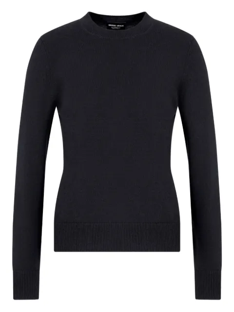 Giorgio Armani crew-neck cashmere sweater