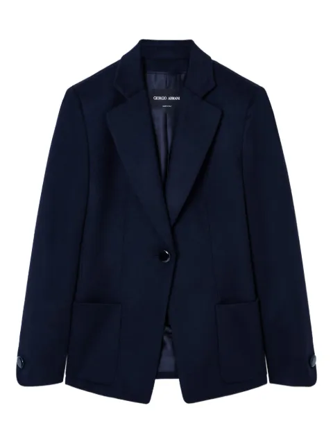 Giorgio Armani single-breasted blazer