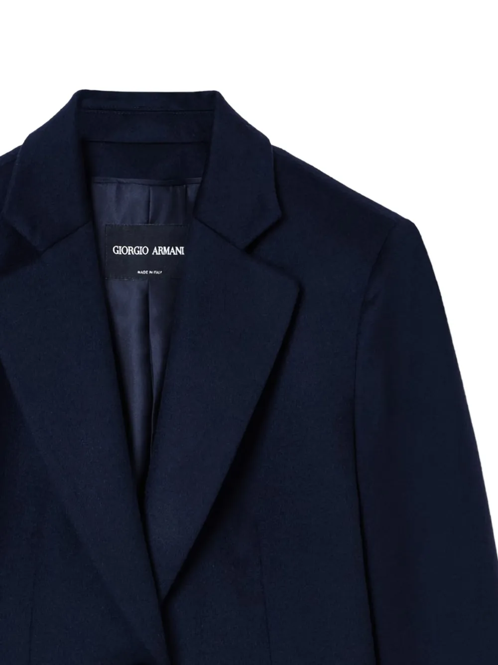 Giorgio Armani single-breasted blazer | Single Breasted Coats | Image 2