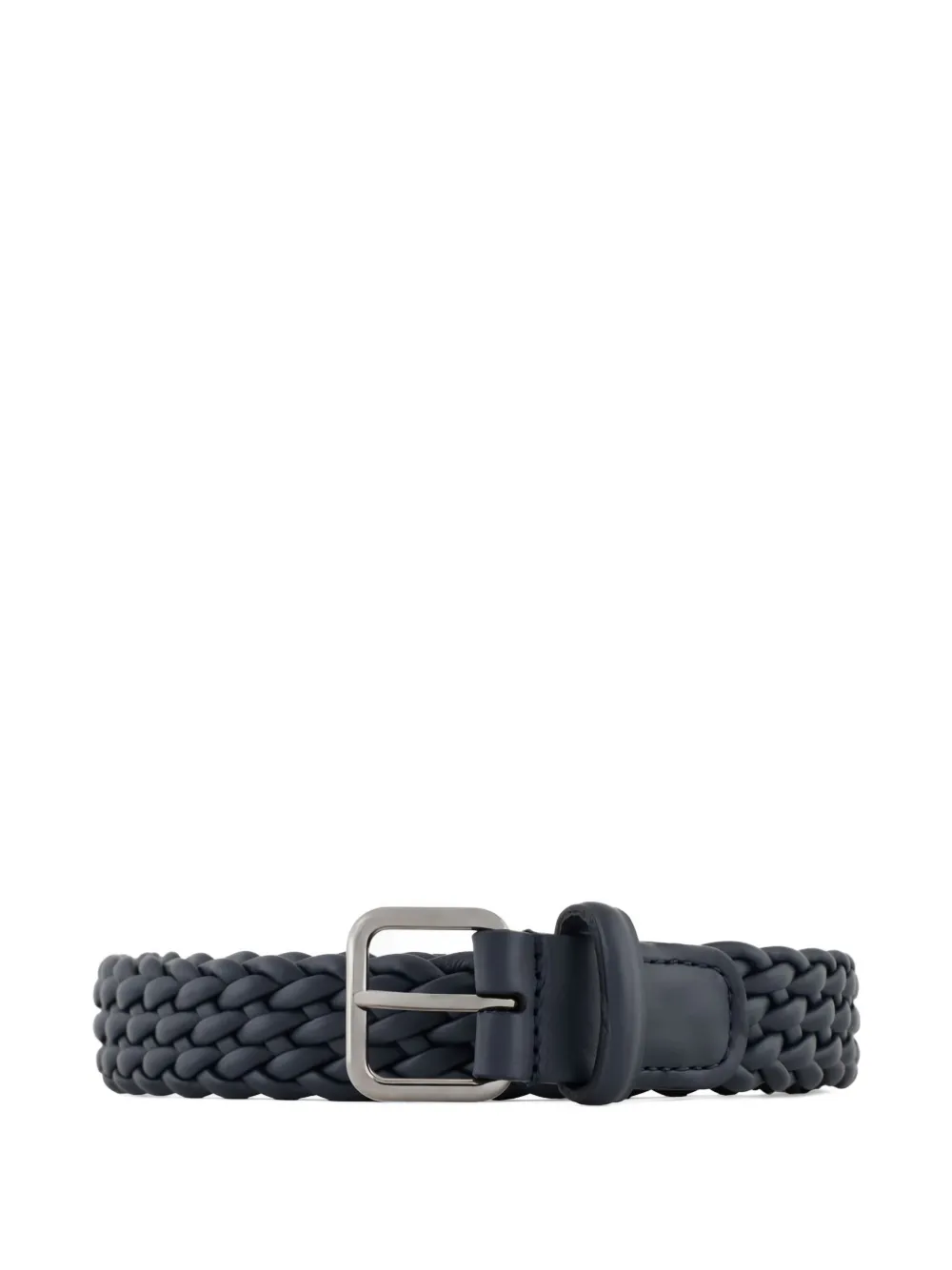 Giorgio Armani cinturón trenzado de piel | azul | Image 1