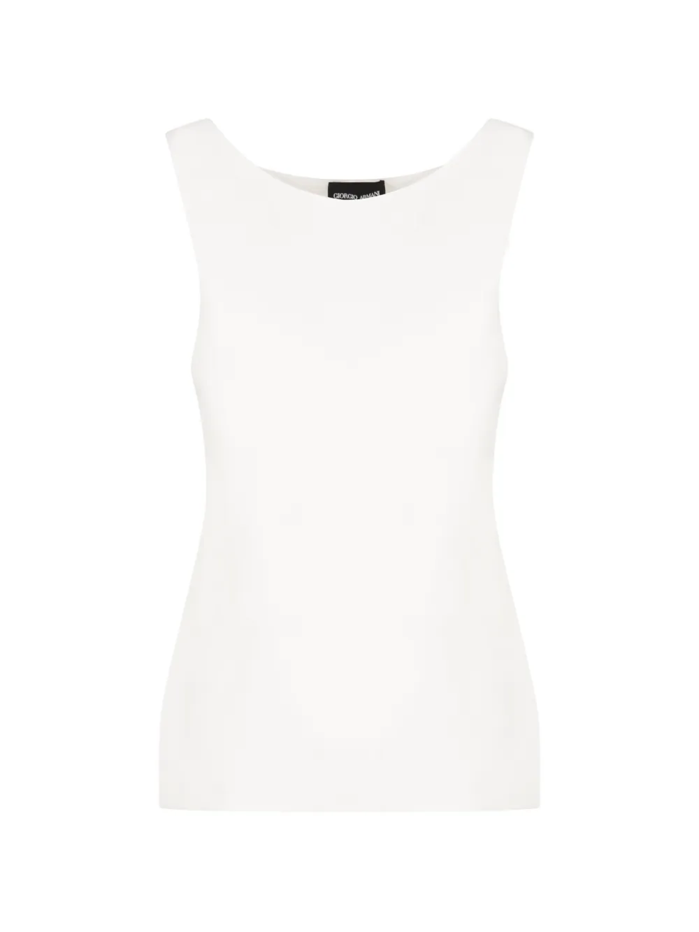 Giorgio Armani sleeveless top - Bianco
