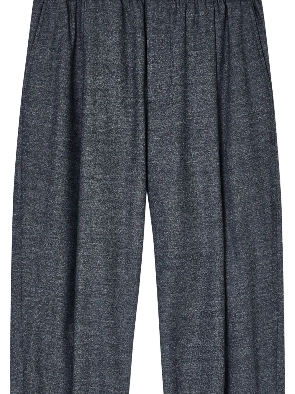 Giorgio Armani elasticated mélange trousers - Grijs