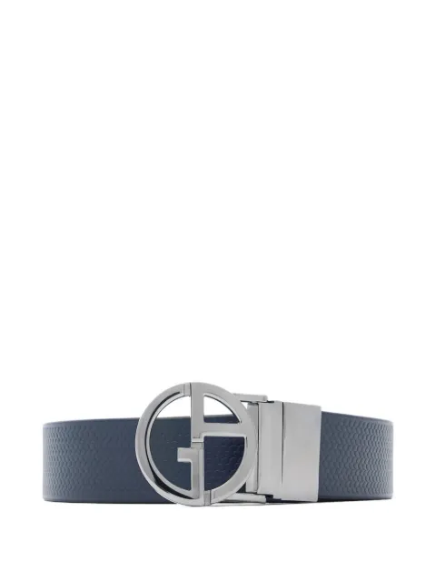 Giorgio Armani logo-buckle belt
