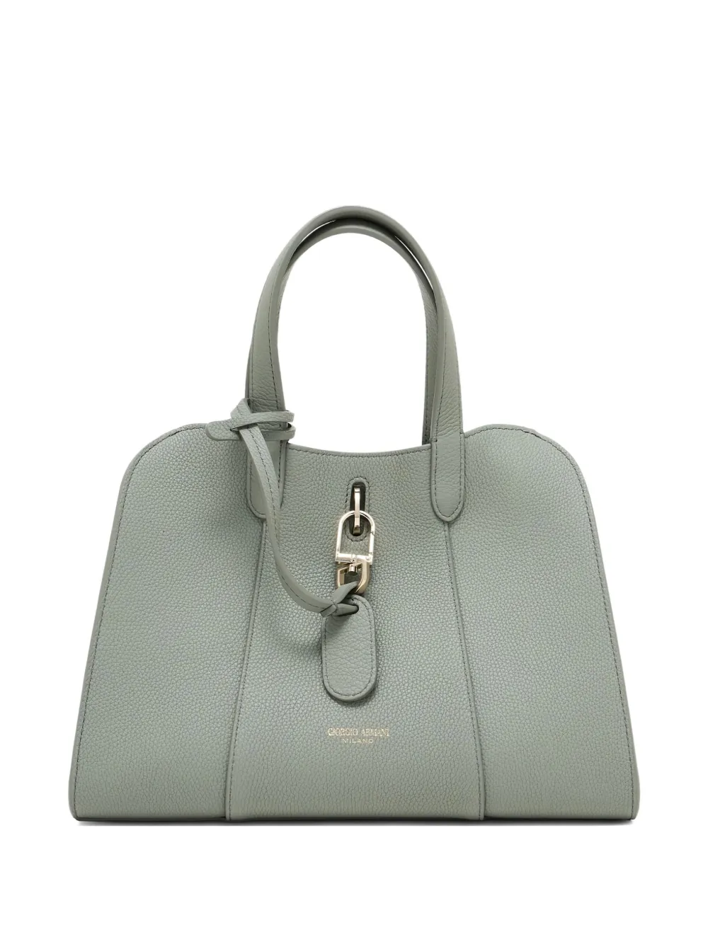 Giorgio Armani petit sac à main en cuir | vert | Image 1