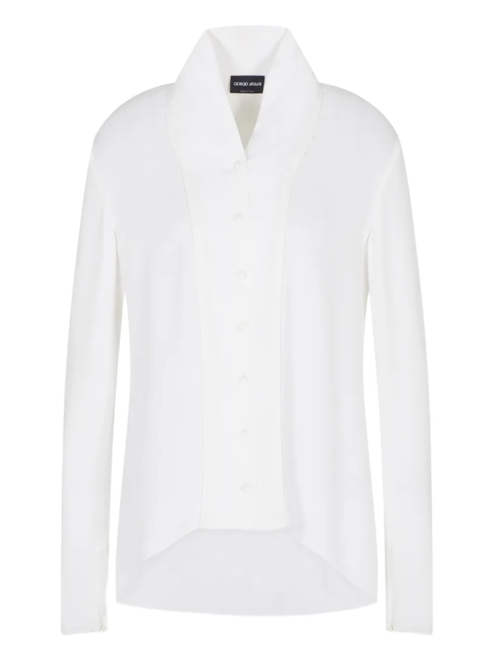 Giorgio Armani blusa con botones | blanco | Image 1