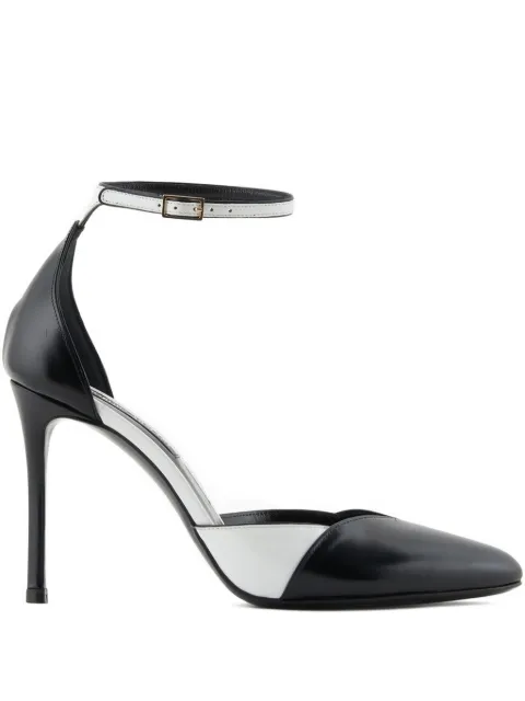 Giorgio Armani 95mm ankle strap pumps