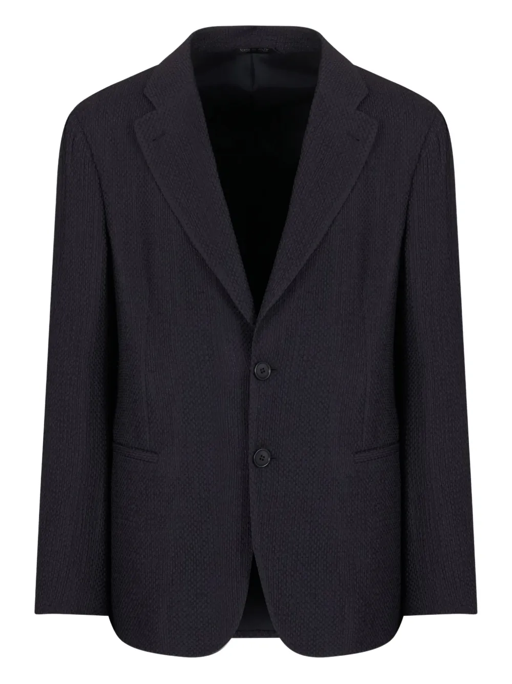 Giorgio Armani single-breasted blazer | Blue | Image 1