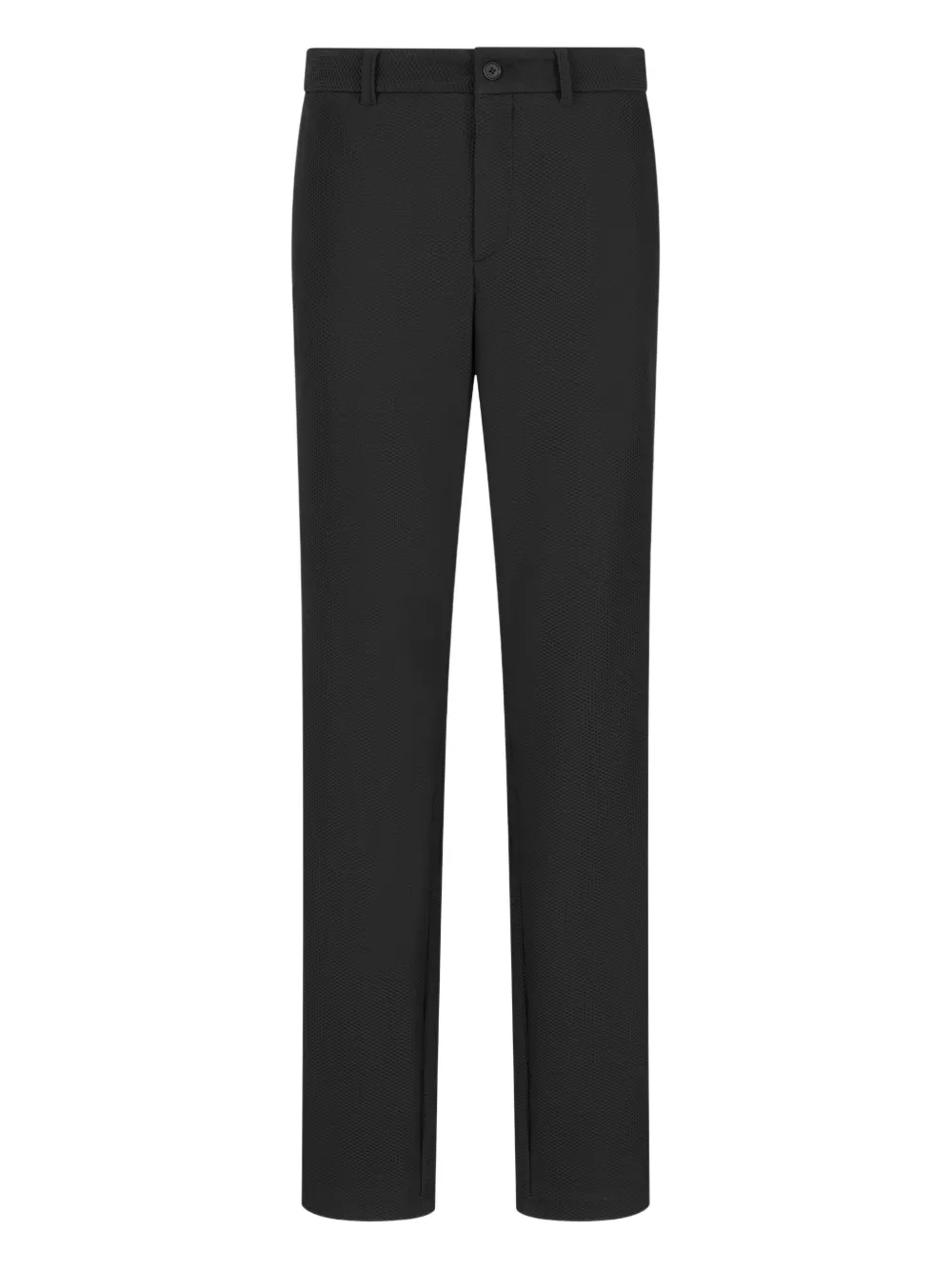 Giorgio Armani waffle-knit trousers | Black | Image 1
