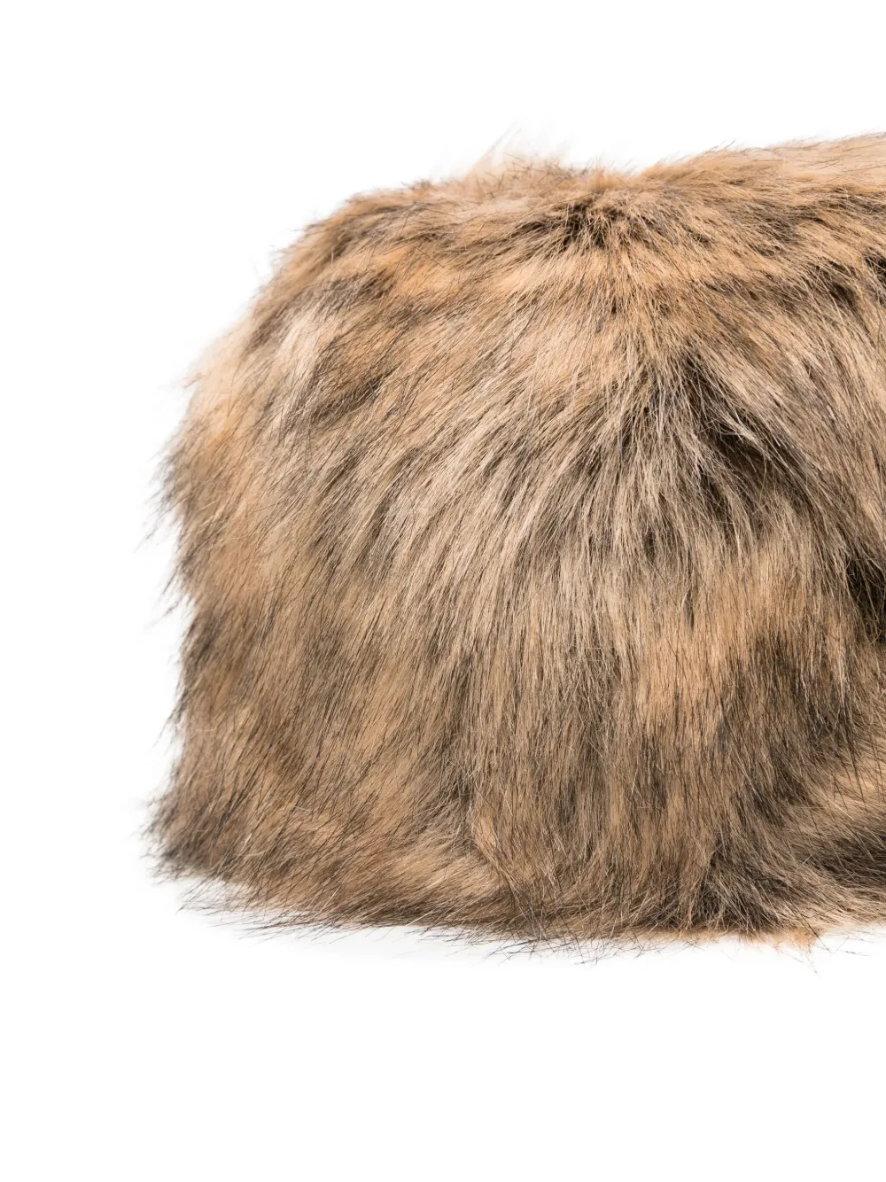 The Frankie Shop Faux-fur Hat In Brown