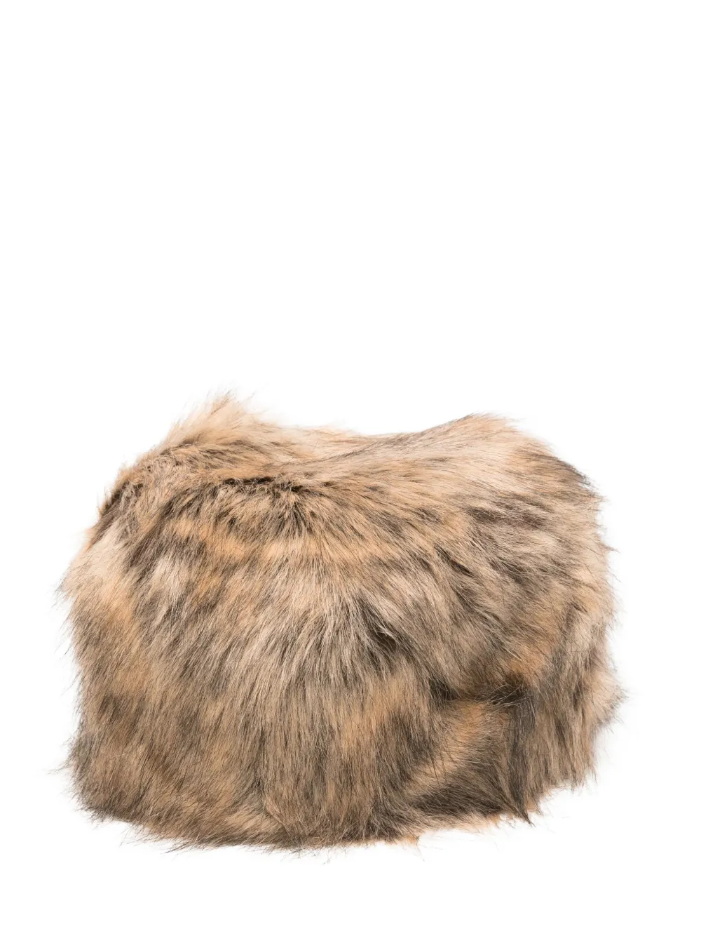 The Frankie Shop Faux-fur Hat In Brown