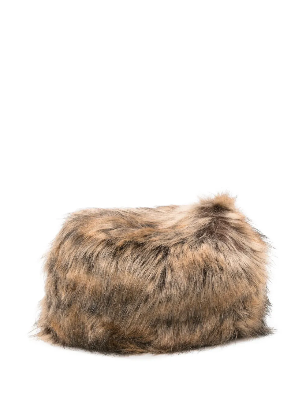 The Frankie Shop Faux-fur Hat In Brown