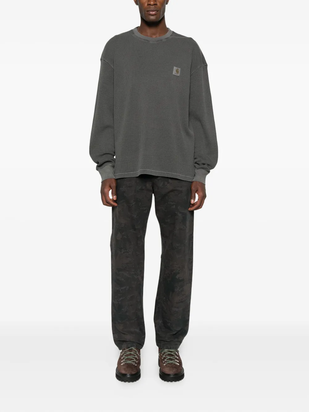 Carhartt WIP camouflage-pattern trousers | Regular-Fit & Straight Leg Pants | Image 2