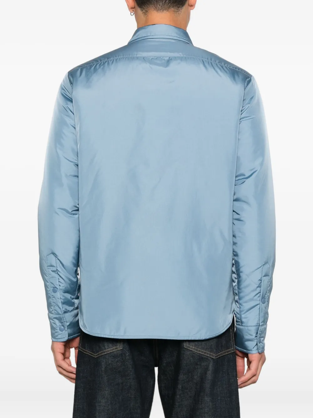 ASPESI Shirtjack met lange mouwen Blauw