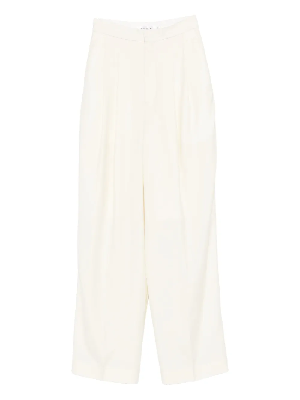 Aya Muse pleated trousers - Bianco