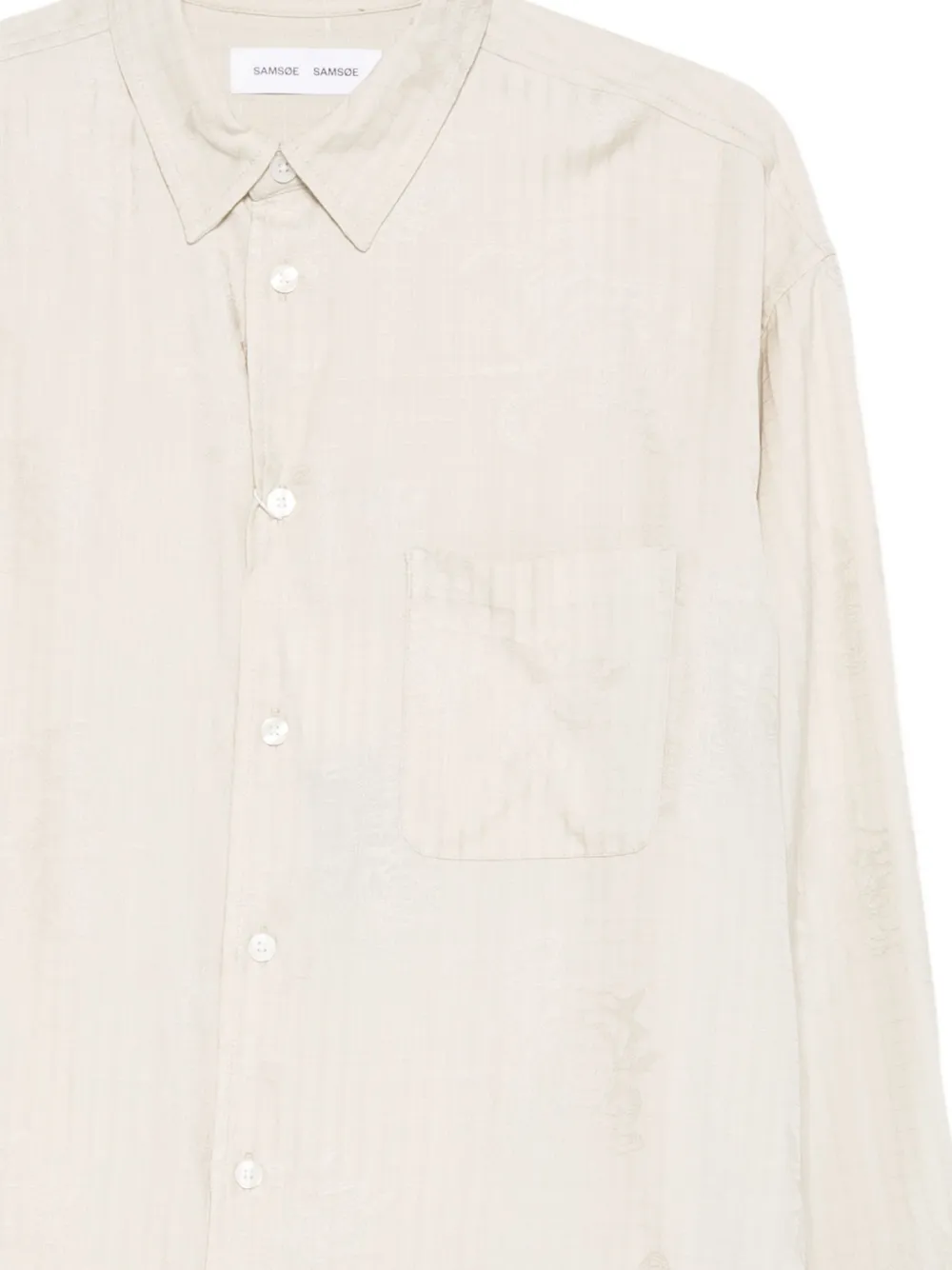 Samsoe & Samsoe Saluan Shirt In Neutral