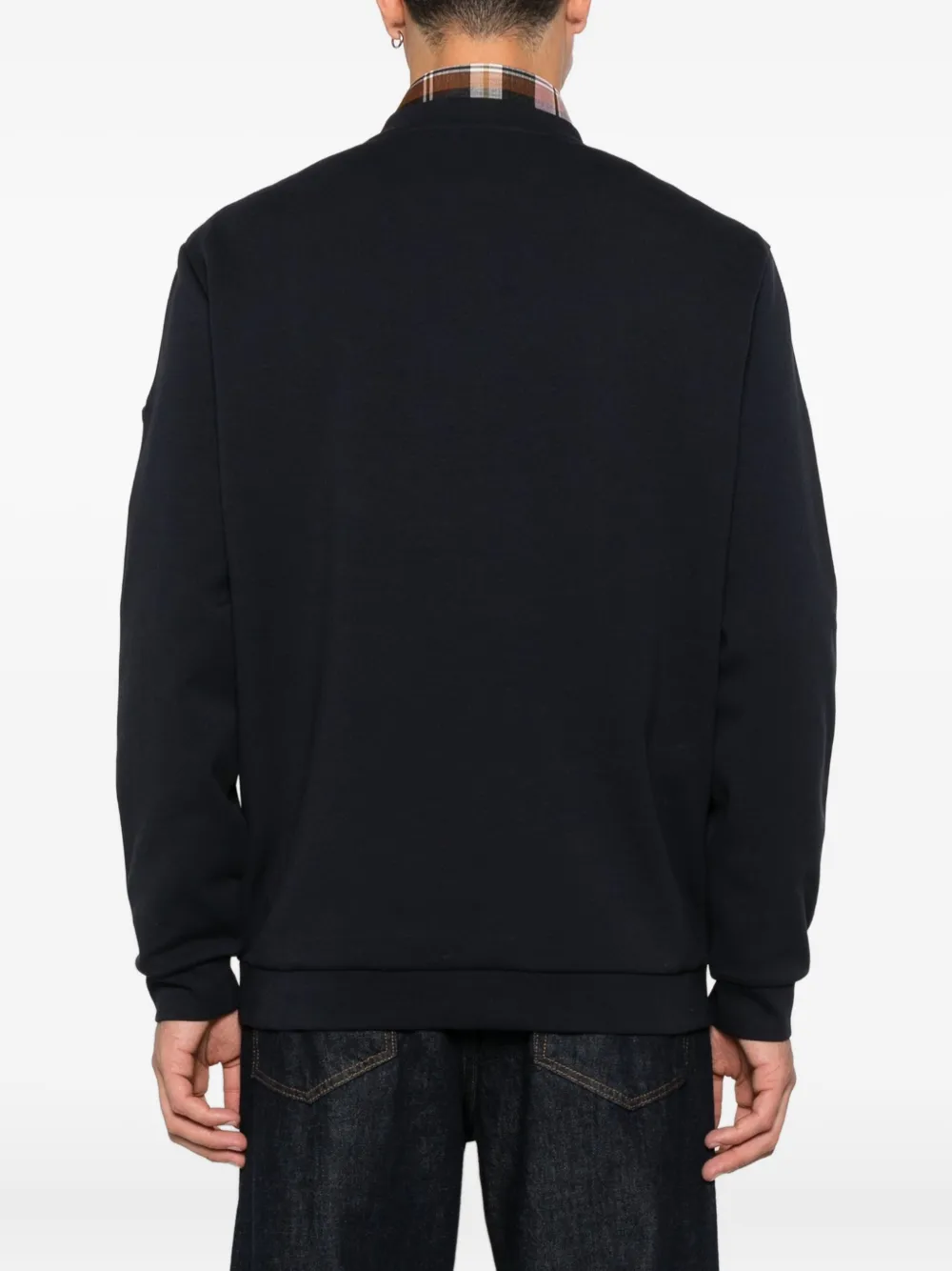 Moncler Sweater met logopatch Blauw