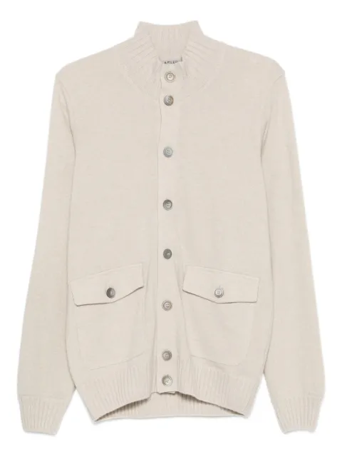 Fileria flap-pocket buttoned cardigan