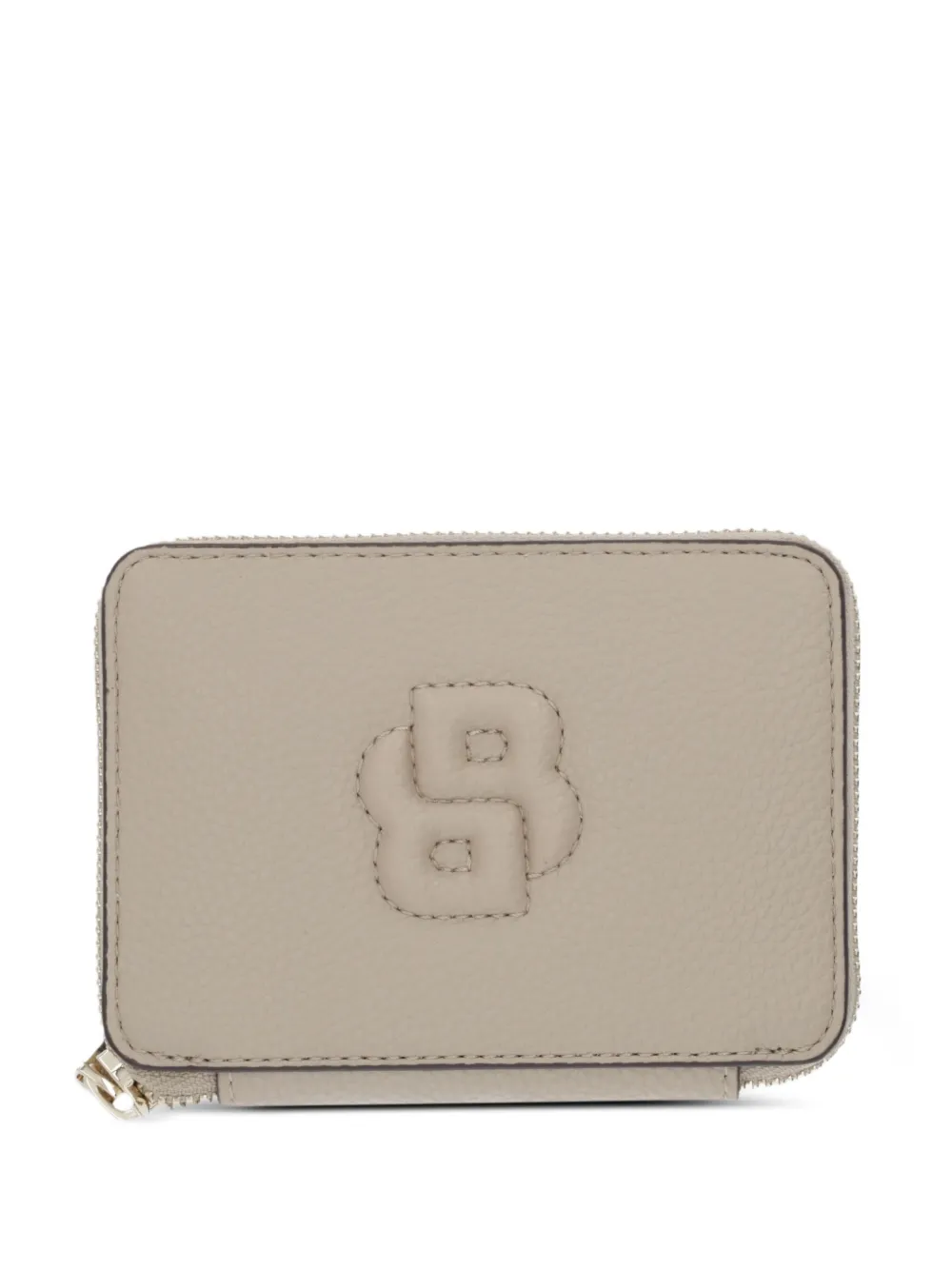 BOSS logo-embossed wallet | Neutrals | Image 1