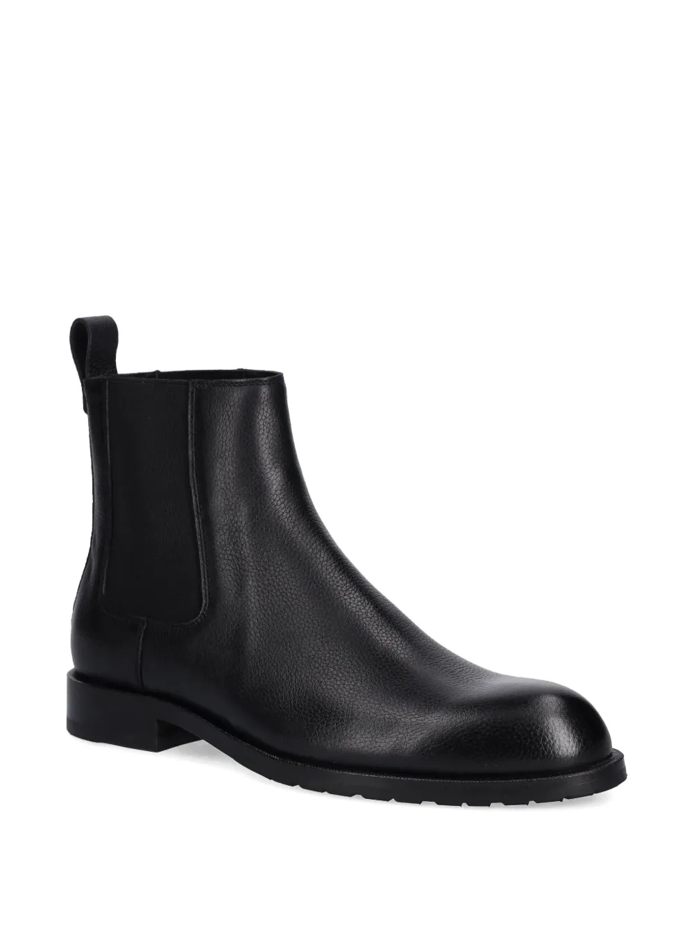 BOSS pull-tab boots Zwart