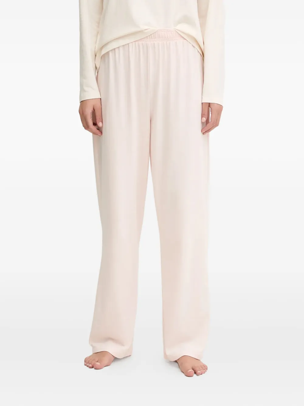 BOSS Pyjama met lange mouwen Beige