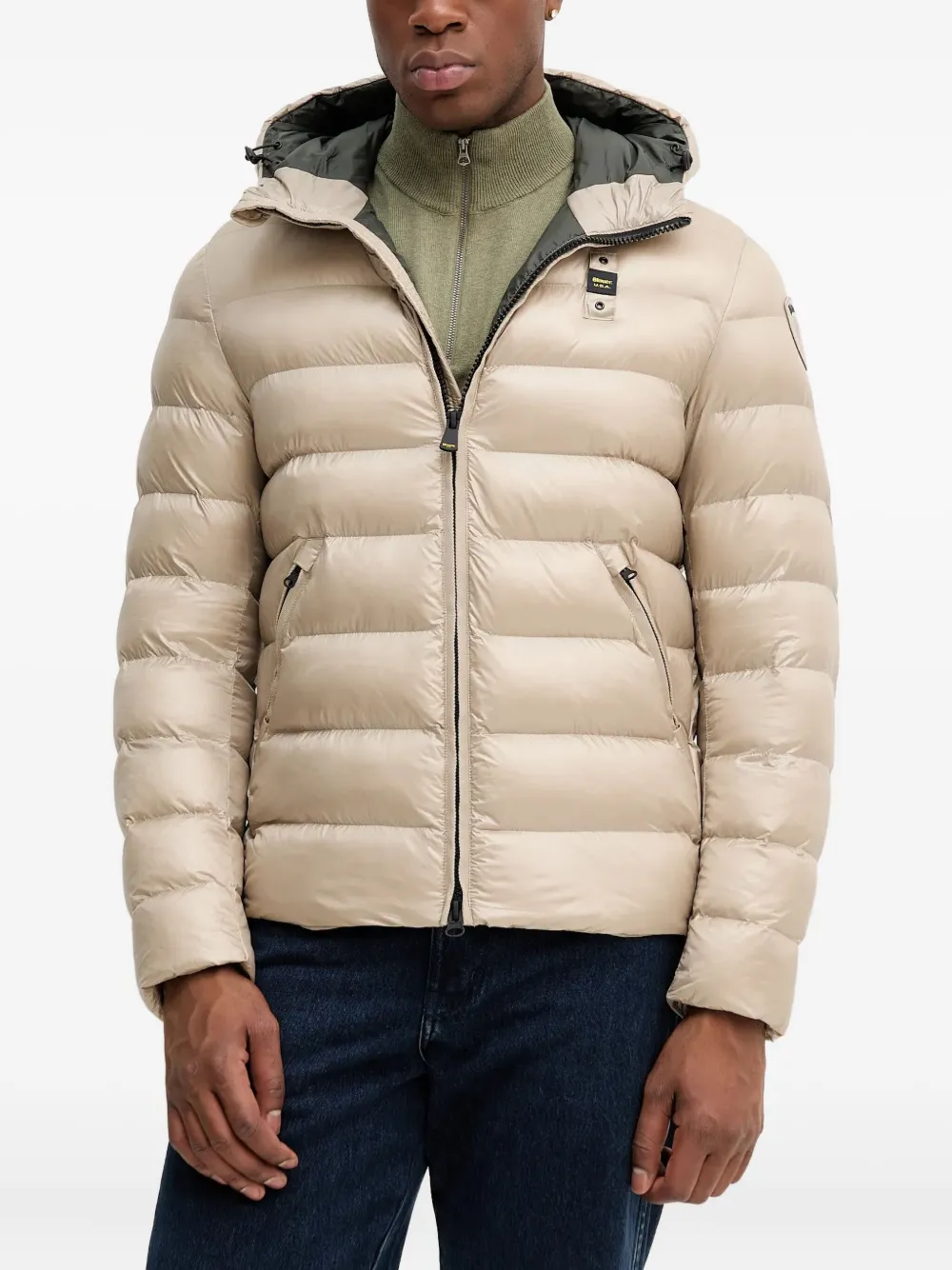 Blauer hooded jacket | Neutrals | Image 1