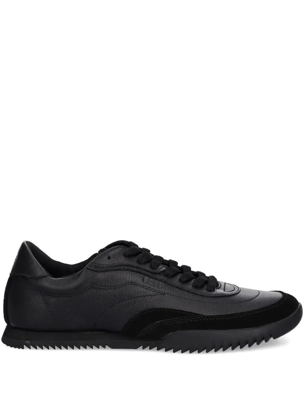 BOSS lace-up fastening sneakers Zwart