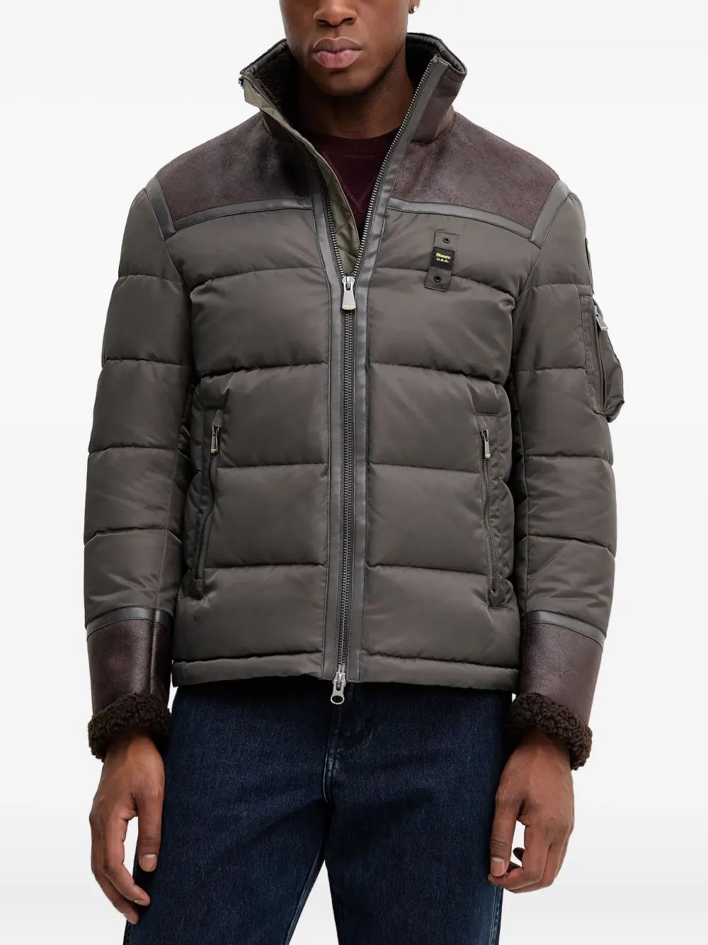 Blauer long-sleeve jacket | Brown | Image 1
