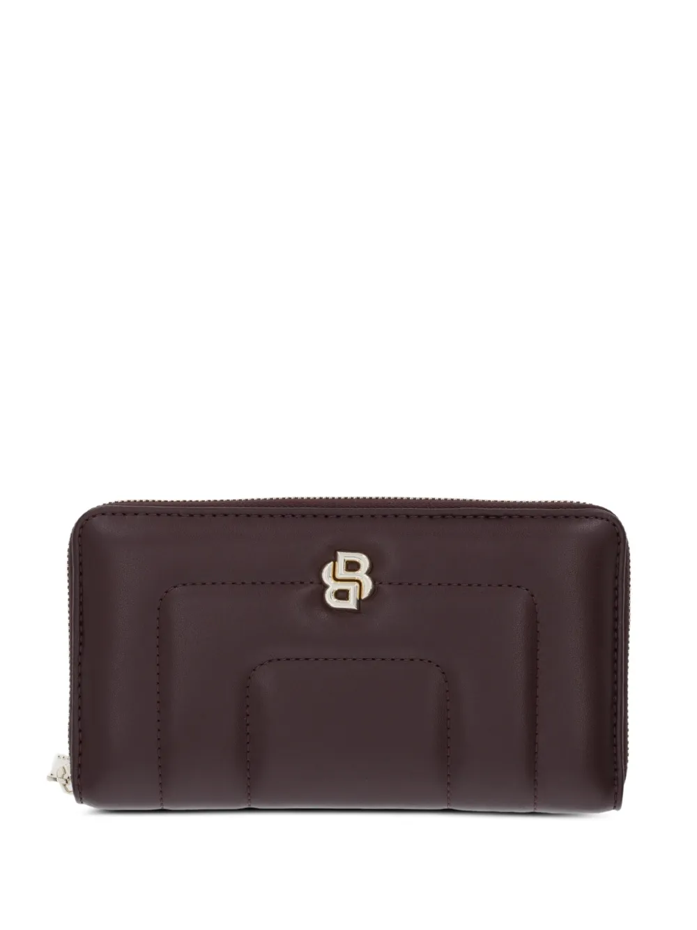 BOSS logo-plaque wallet - Marrone