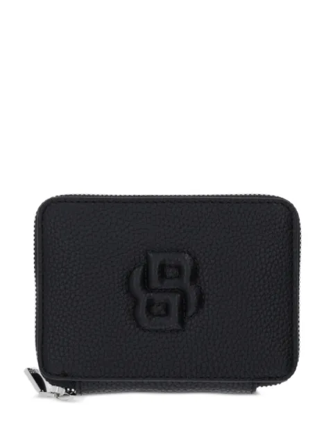 BOSS logo-embossed wallet