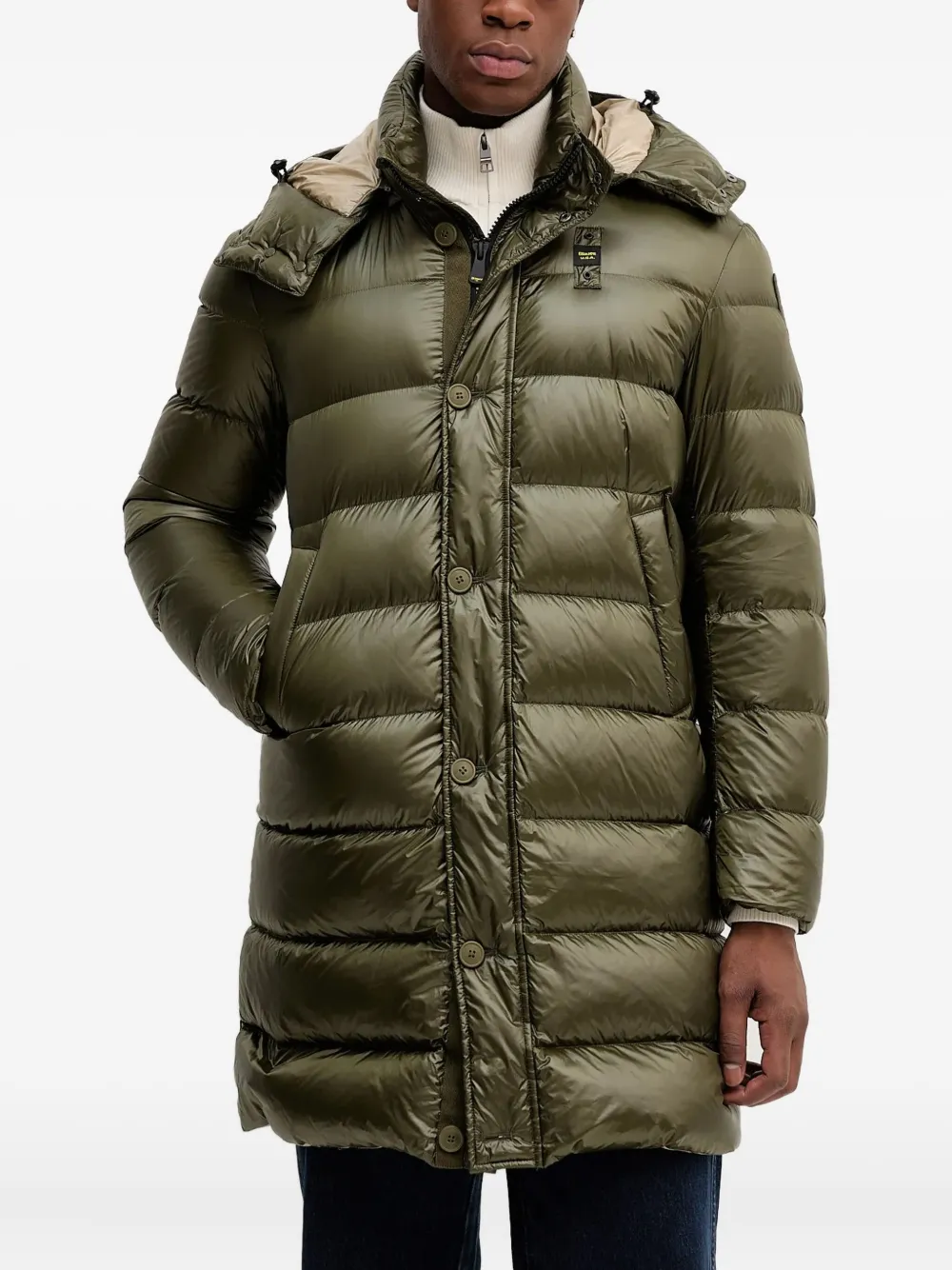 Blauer long-sleeve coat | Green | Image 1