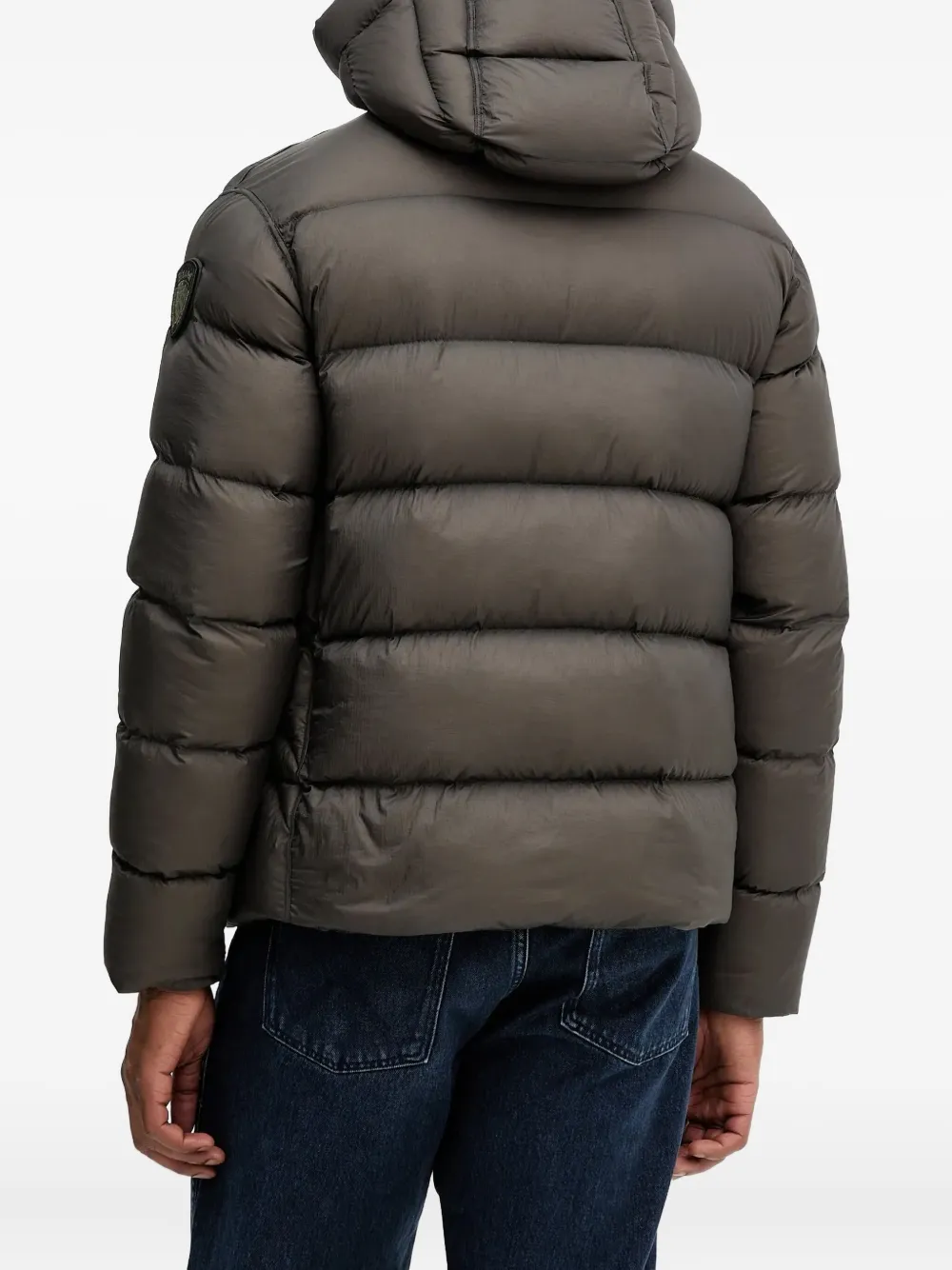 Blauer Jack met capuchon Groen