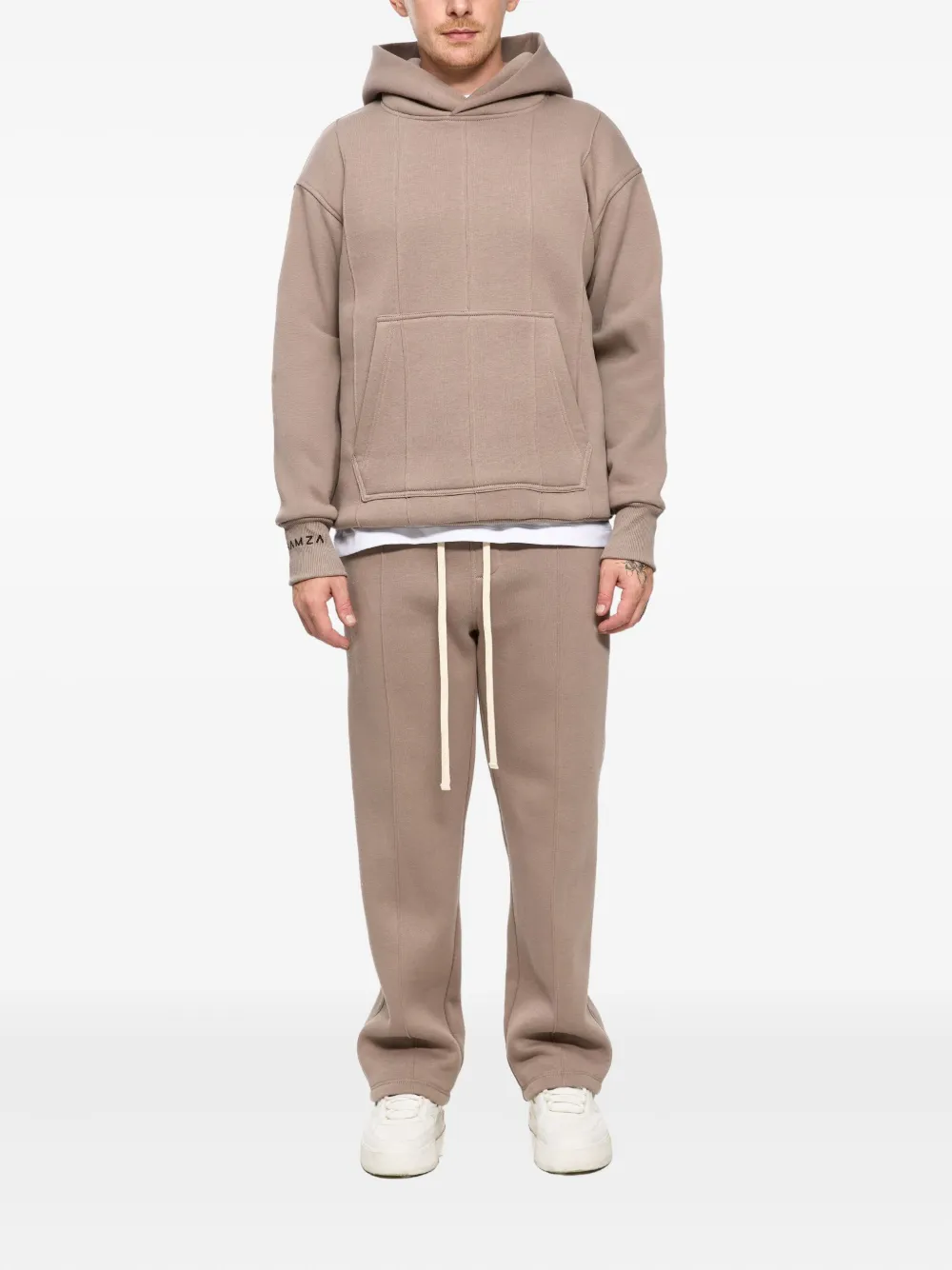 HAMZA drawstring panelled sweatpants | Track Pants | Image 2