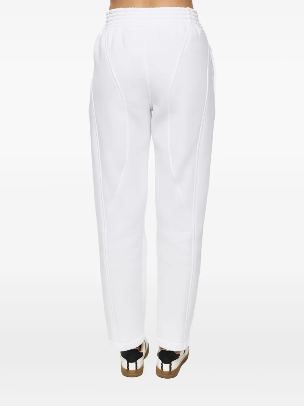 HAMZA Kora trainingsbroek met naaddetail Wit