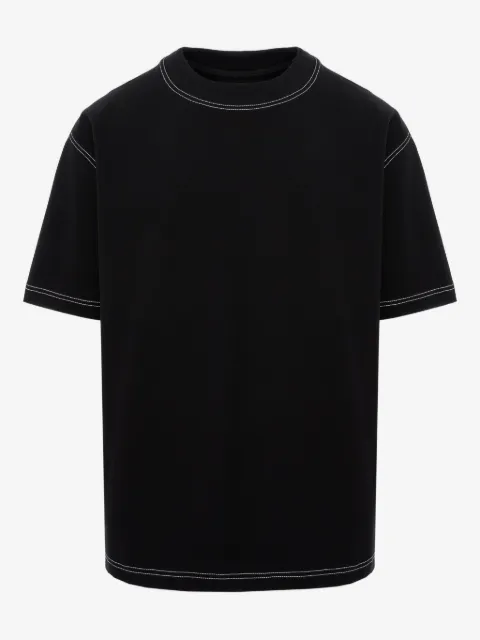 HAMZA Khan contrast-stitching T-Shirt