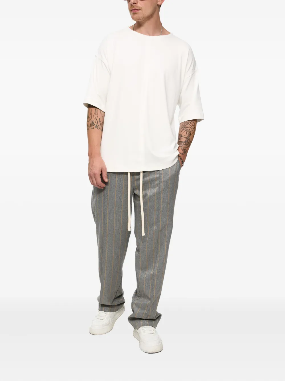 HAMZA short-sleeve T-shirt - Wit