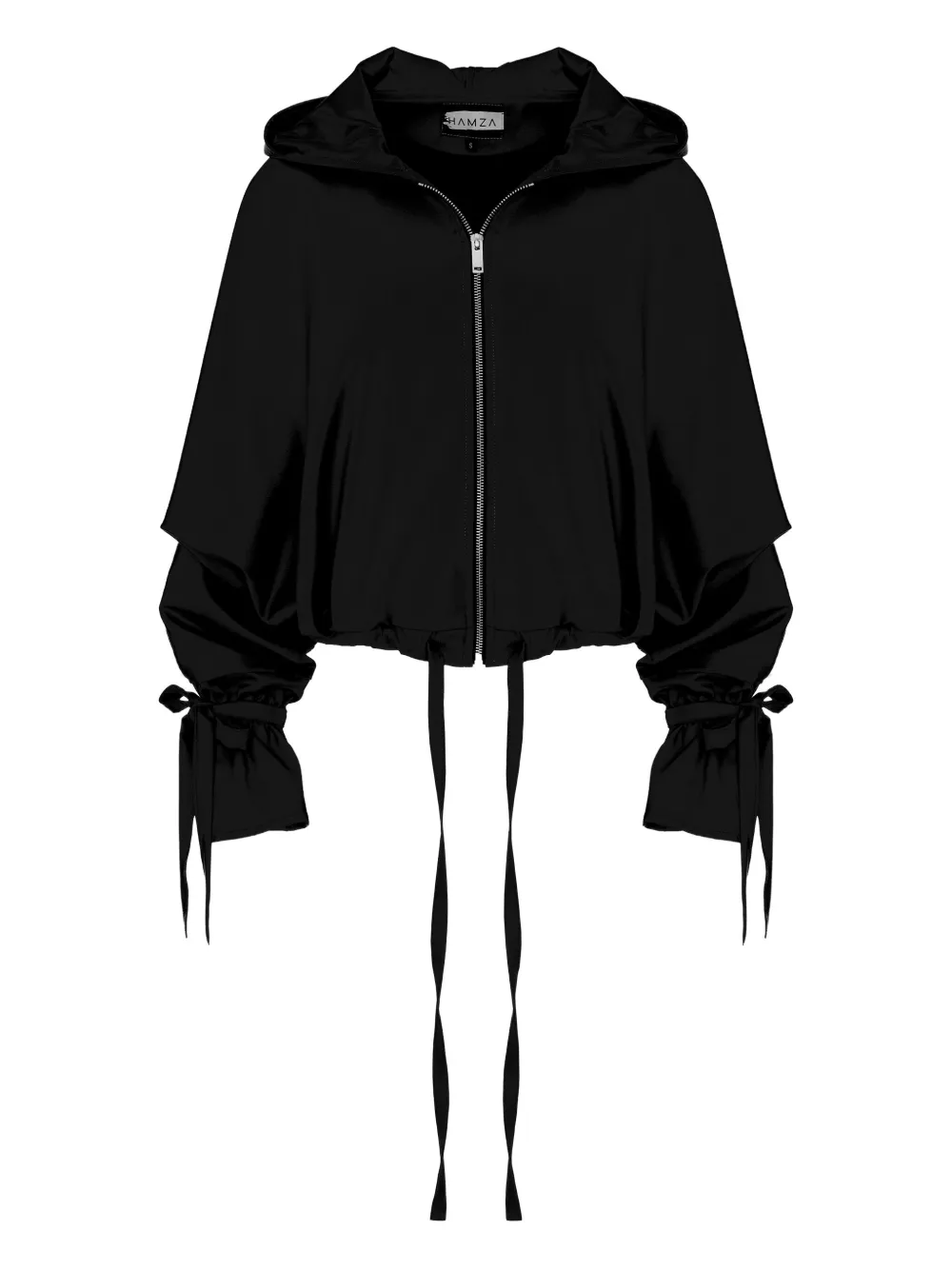 HAMZA Swan hoodie | Black | Image 1