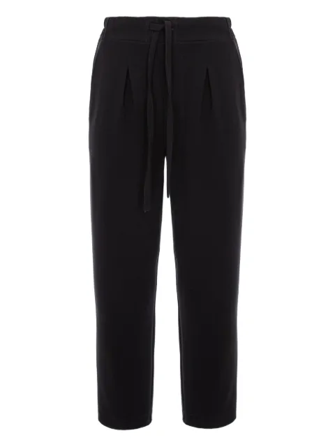 HAMZA drawstring pleated trousers