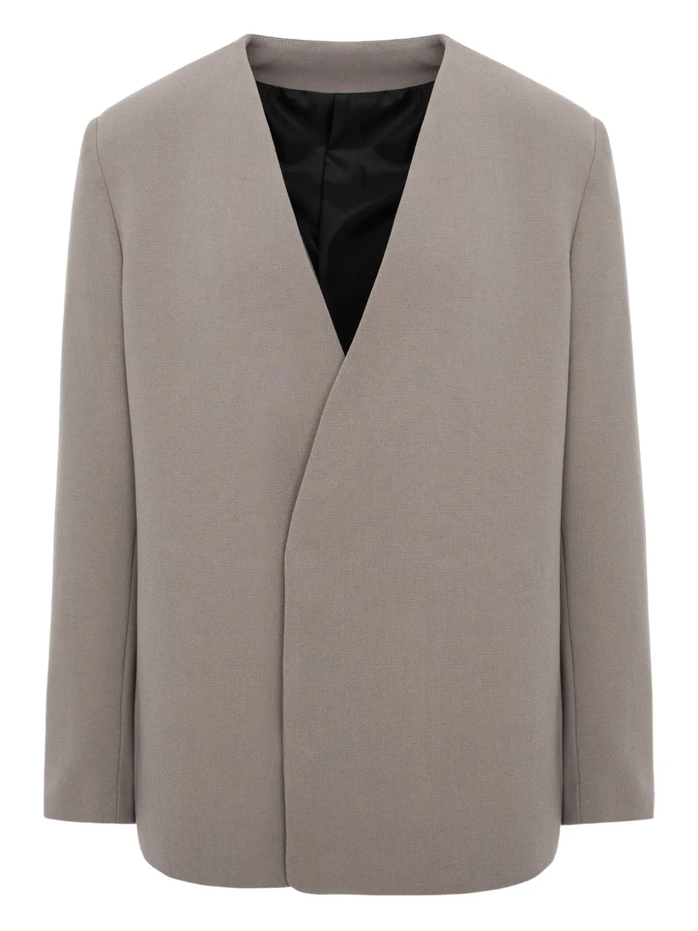 HAMZA V-neck jacket | Neutrals | Image 1