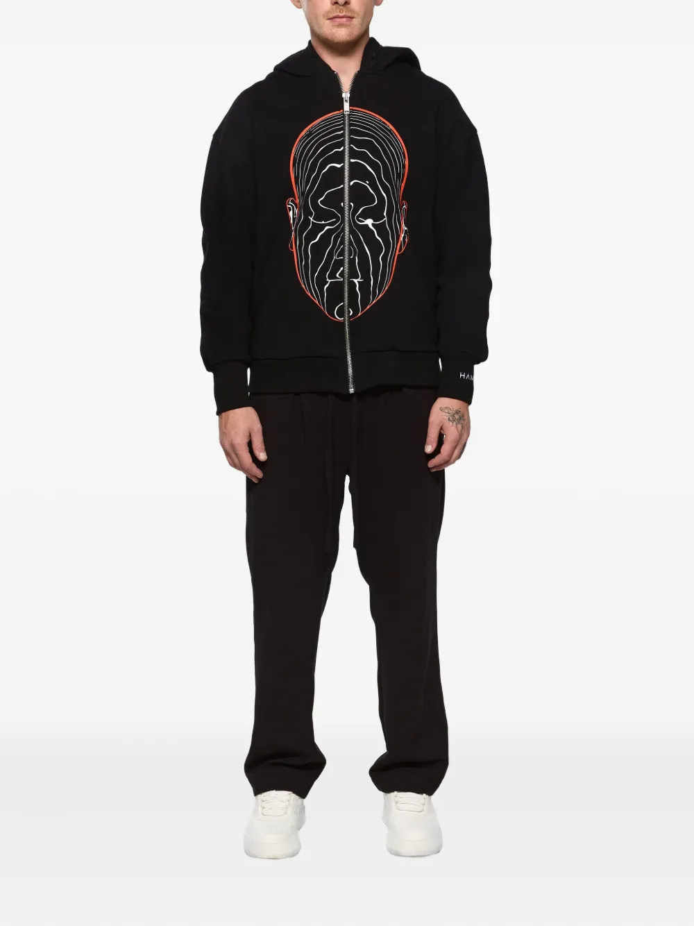 HAMZA Ego Kapuzenjacke mit grafischem Print | Hoodies & Kapuzenjacken | Image 2