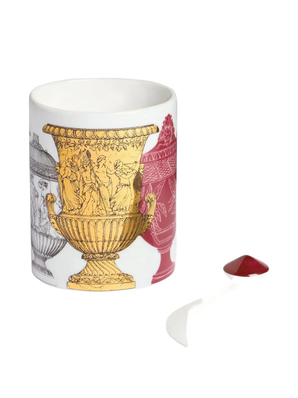 Fornasetti Se Poi Printed Candle (310g) In Multi