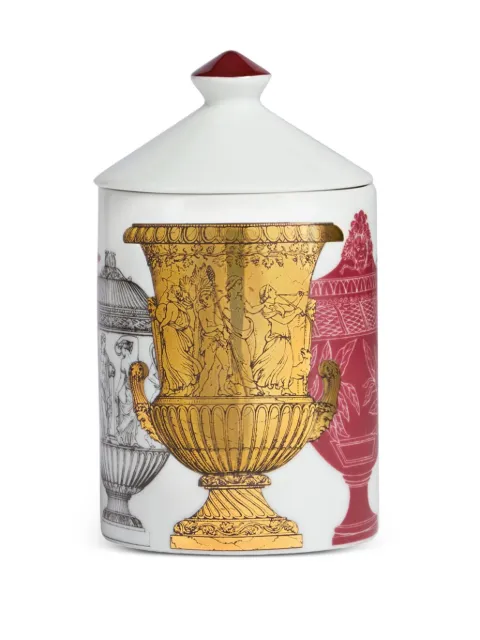 Fornasetti Se Poi printed candle (310g)
