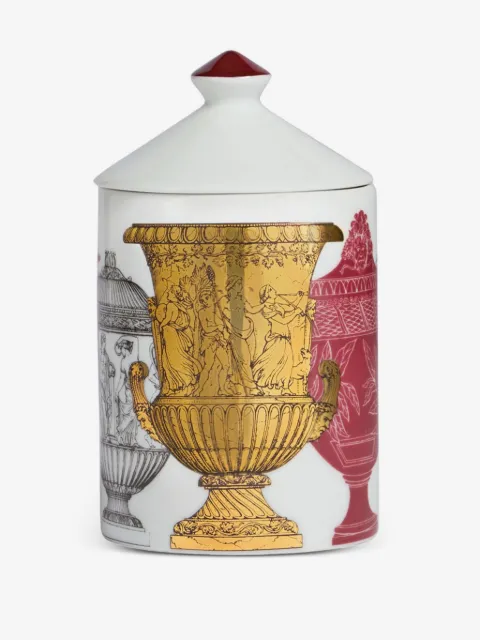 Fornasetti Se Poi printed candle (310g)