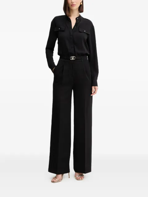 LIU JO logo-plaque jumpsuit