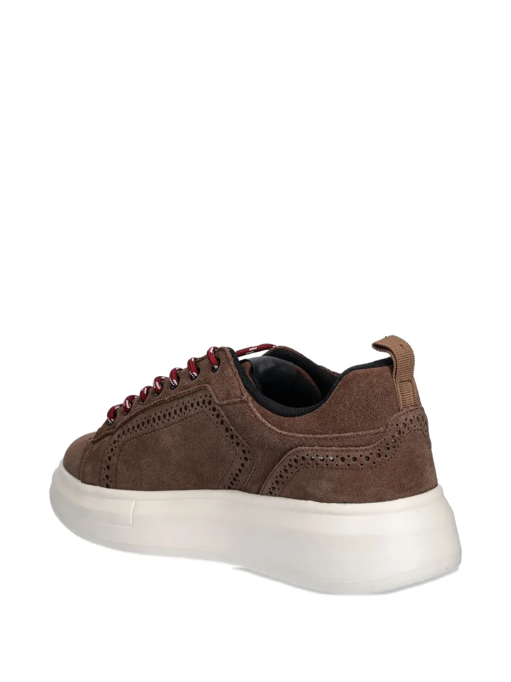Liu •jo Perforated Sneakers In Brown