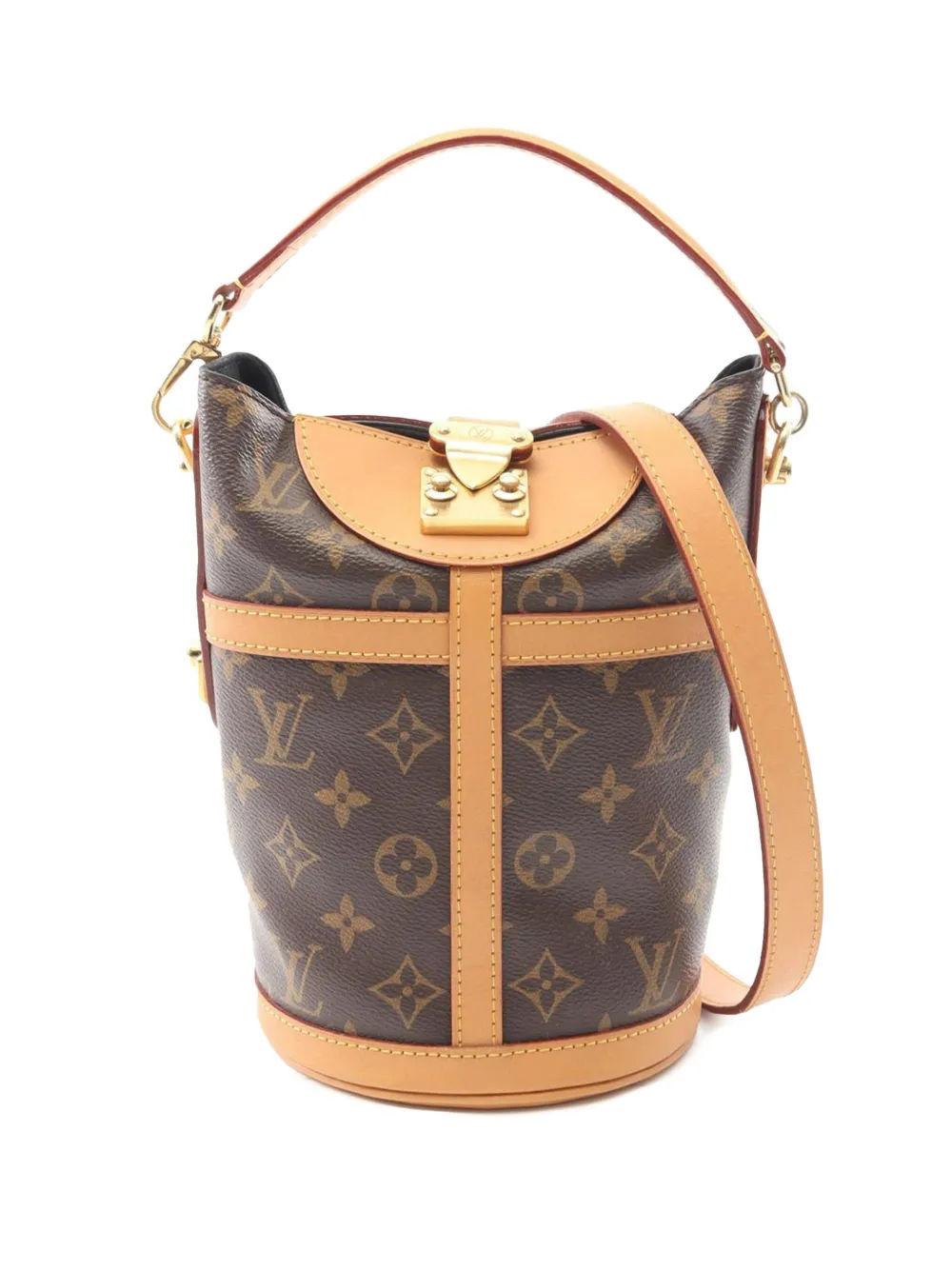 Louis Vuitton Pre-Owned 2019 Monogram Duffle bucket bag | Brown | Image 1