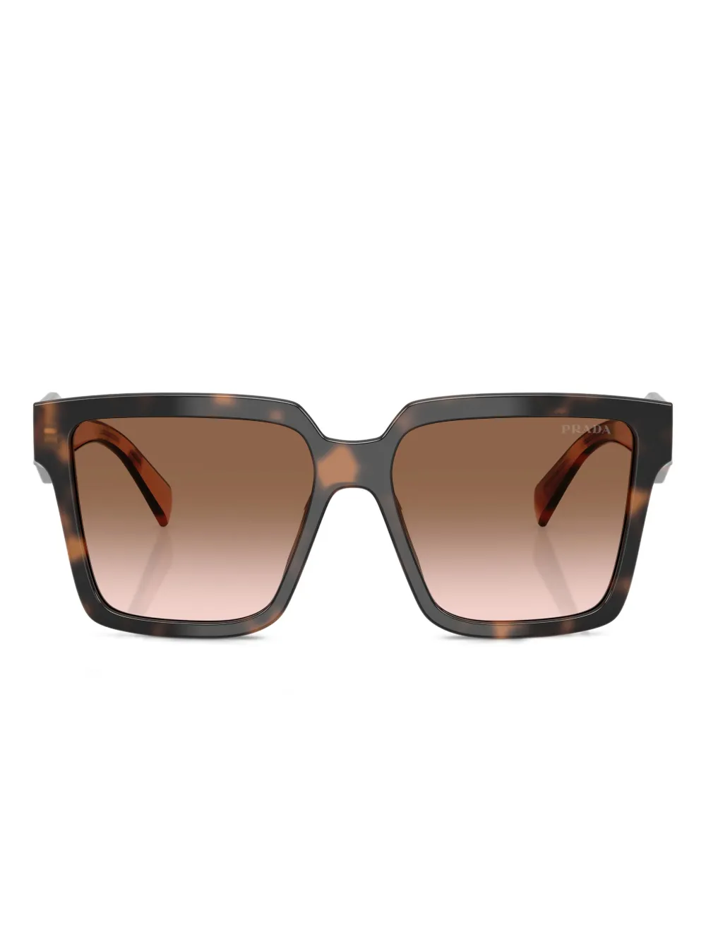 Prada Eyewear square-frame tortoiseshell · 56