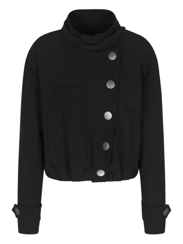 Giorgio Armani ロングスリーブ ジャケット | ブラック | FARFETCH JP