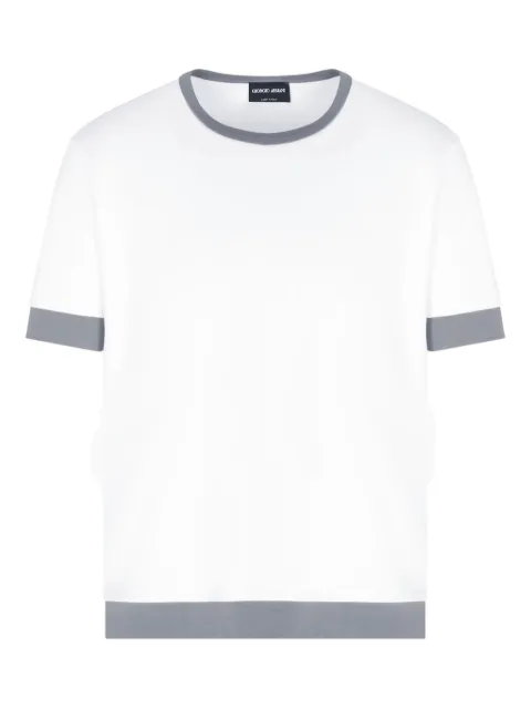 Giorgio Armani crew-neck organic cotton T-shirt